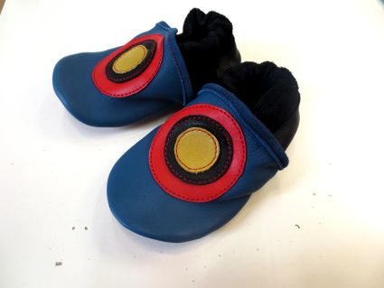 Chaussons bebe anna bauer rond