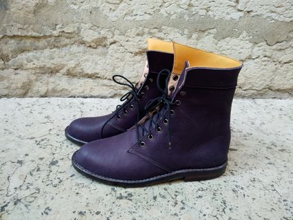 Anna bauer chaussures violet lyon 