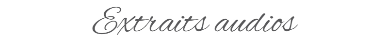 Extraits-audios