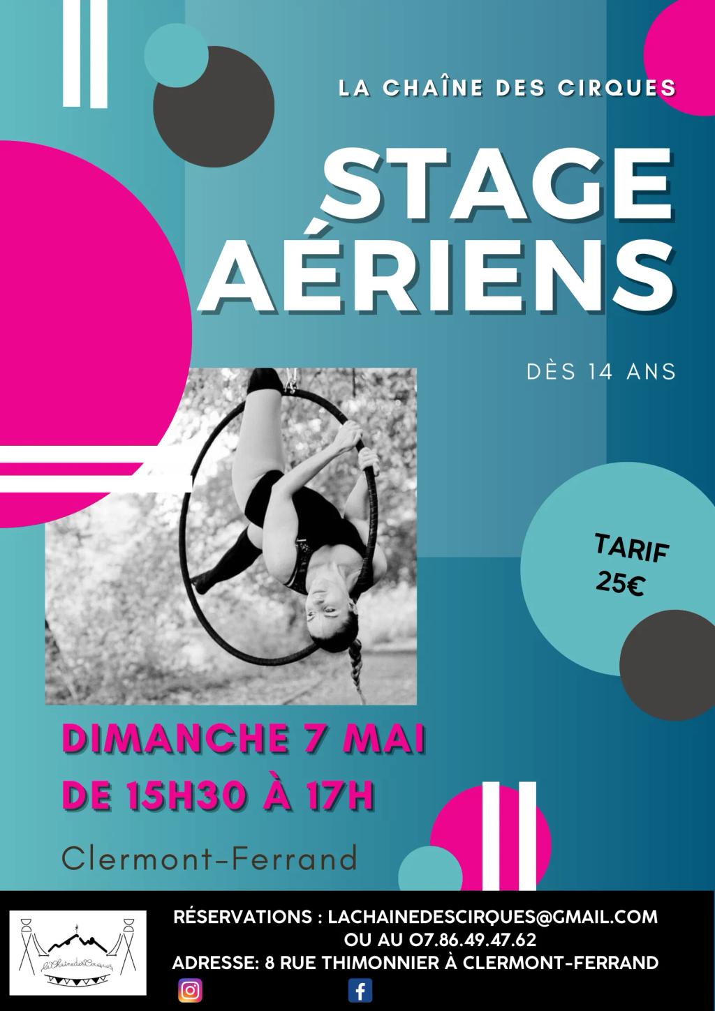 Stage Aériens Ados/Adultes - Mai