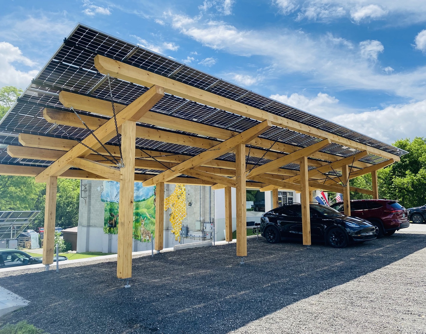 Carport solaire 2