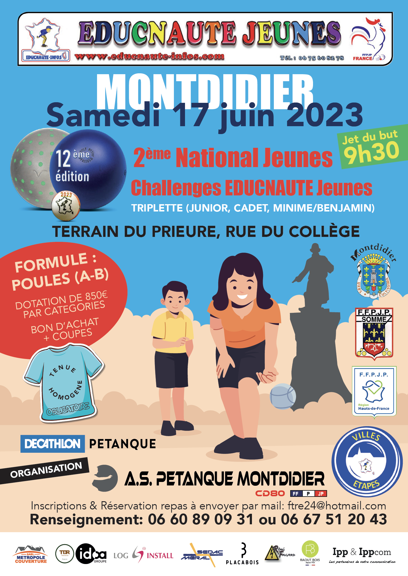 Petanque affiche