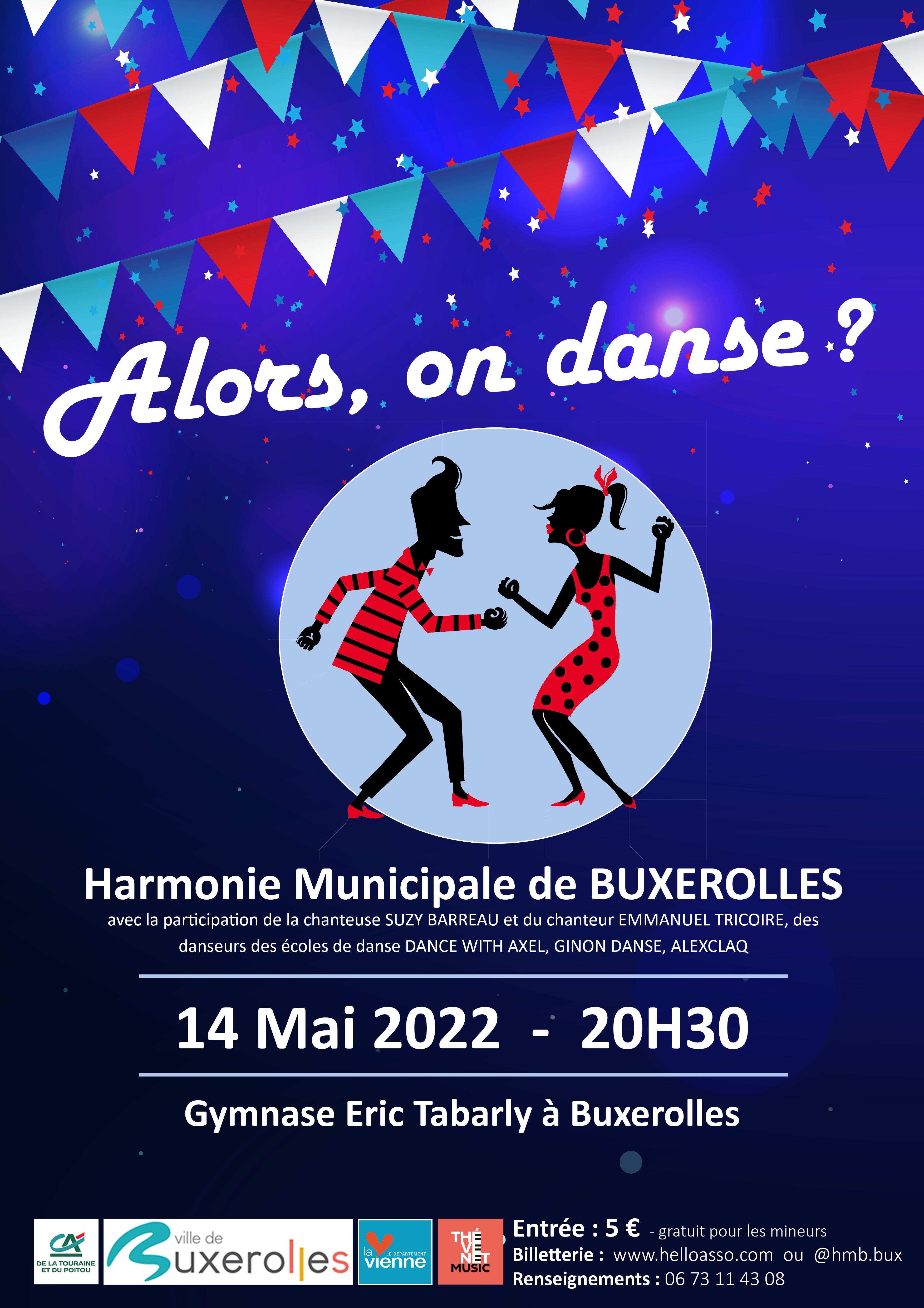 Affiche concert 14 mai 2022