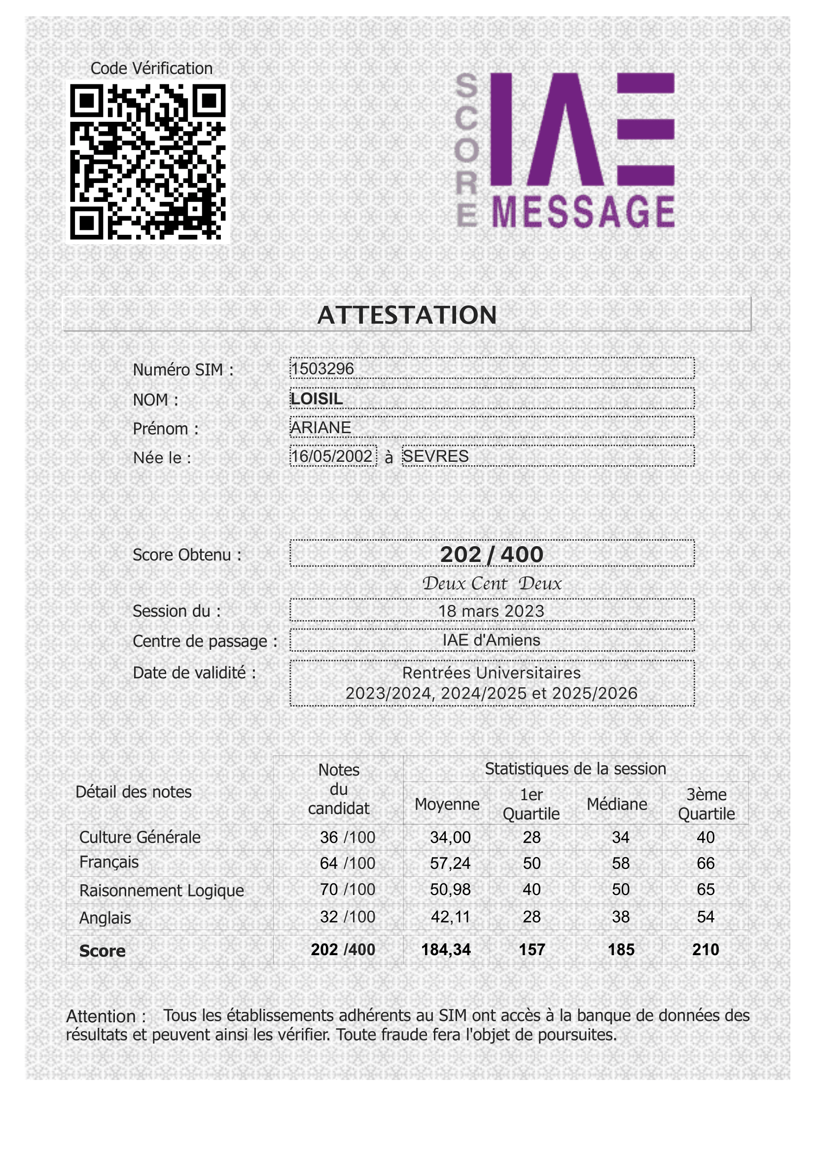 Attestation-SCORE-Ariane-Loisil-1
