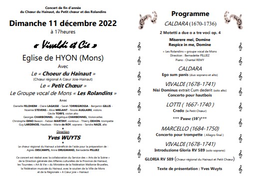 Vivaldi cie hyon 2022 programme 2