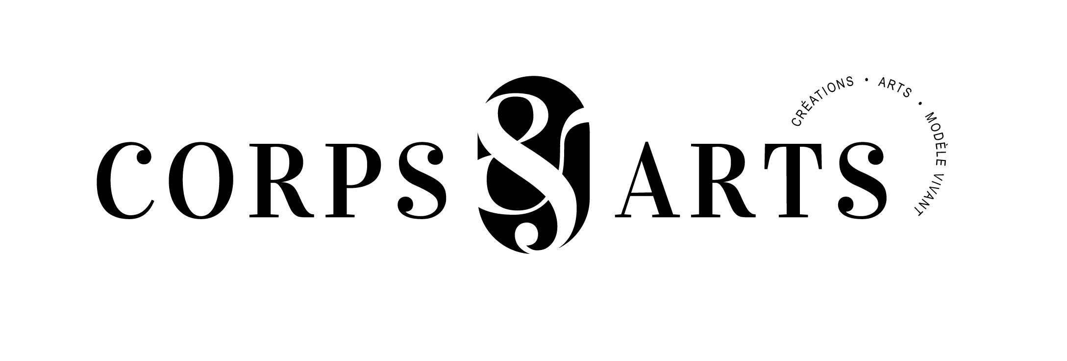 Corps-et-arts logo-noir-horizontal
