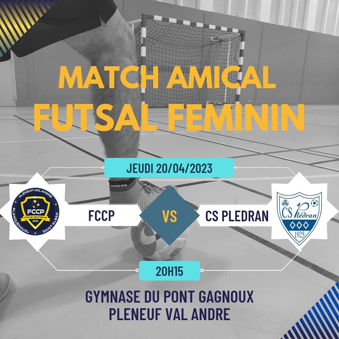 Match Amical futsal féminin