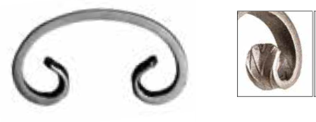 Ferronnerie volutes