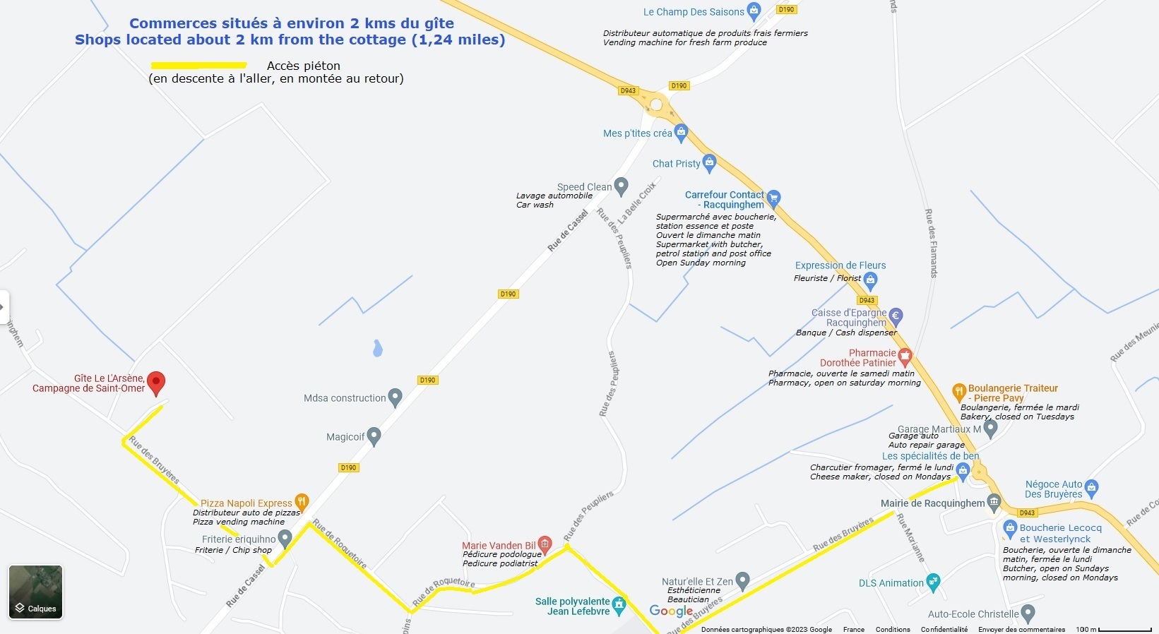 Plan commerces