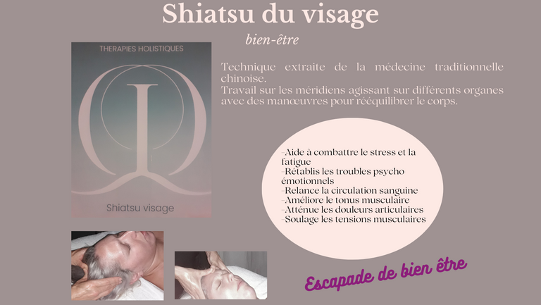 Shiatsu bien être du visage