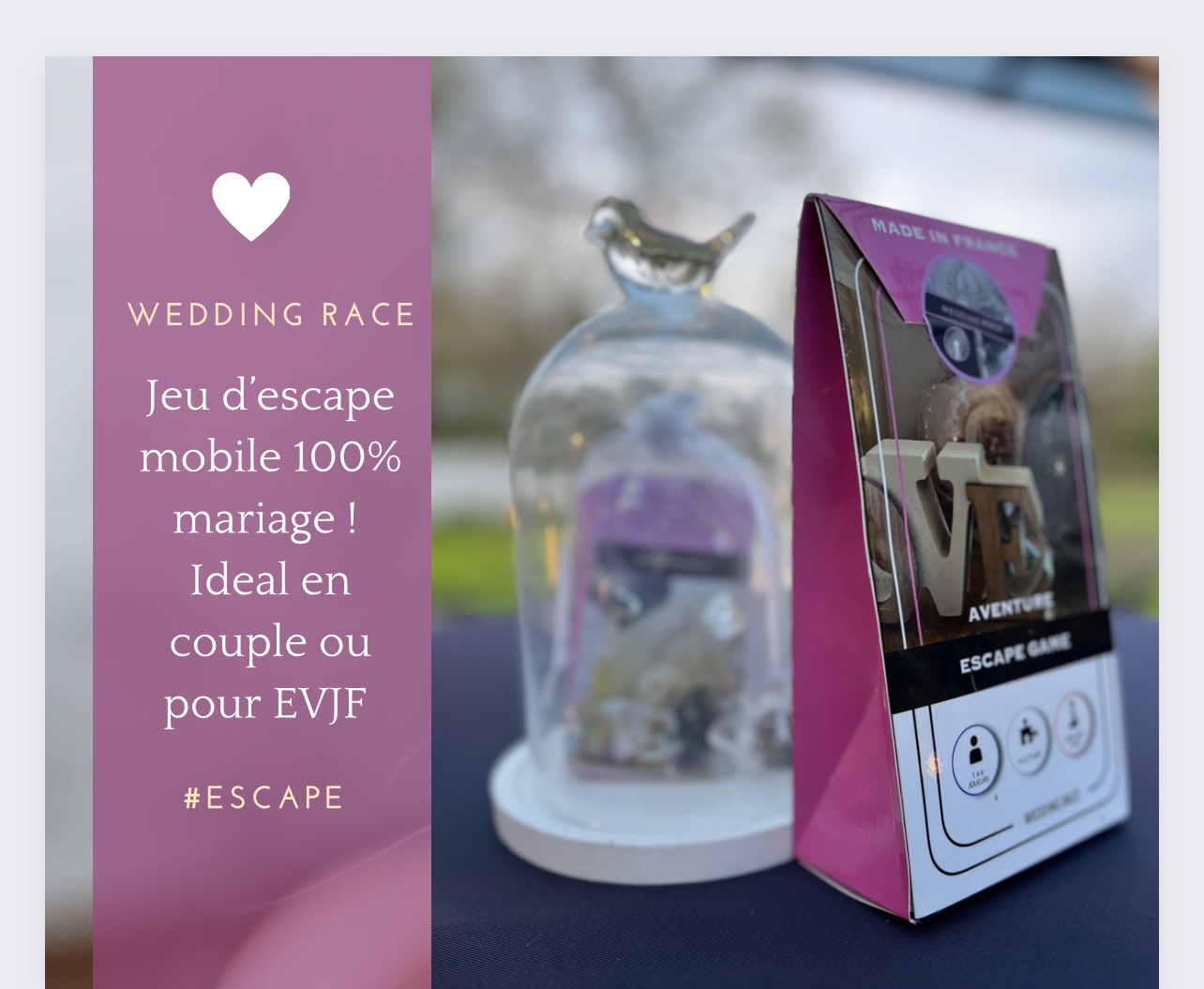 Jeu escape mobile
