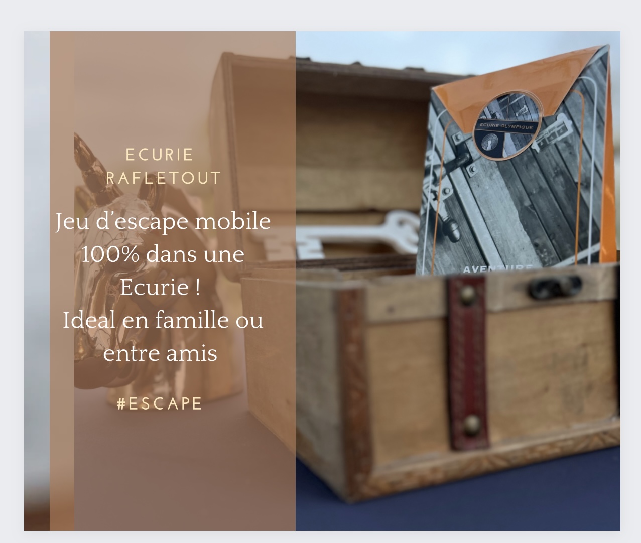 Jeu escape game mobile