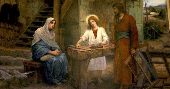 Joseph, comme Marie son épouse, rayonnait par sa noblesse et son humilité