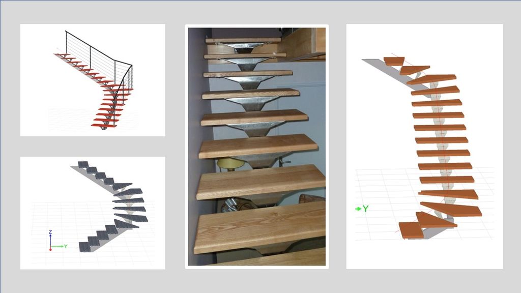Logiciel de conception d'escaliers