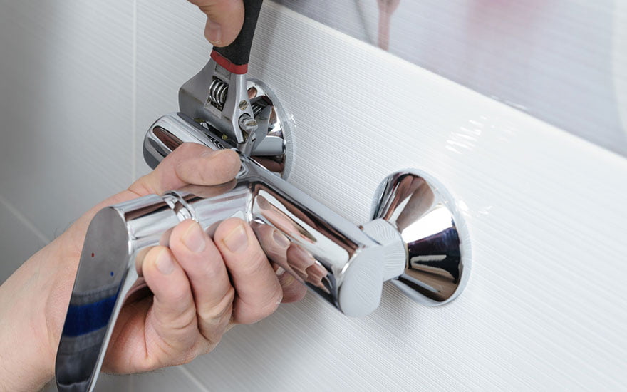 Remplacement mitigeur douche