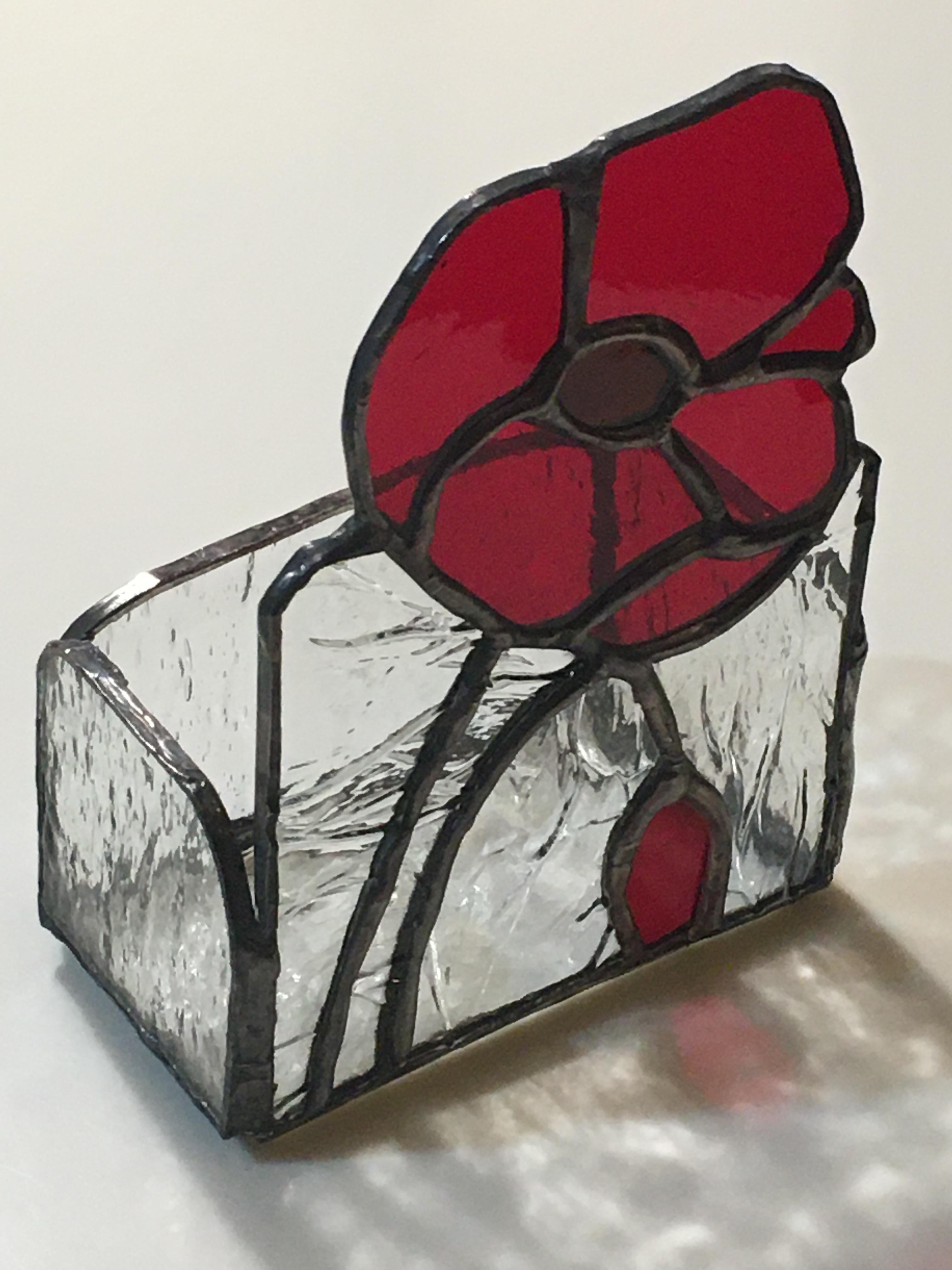 11 photophore coquelicot la dame de verre montelimar france