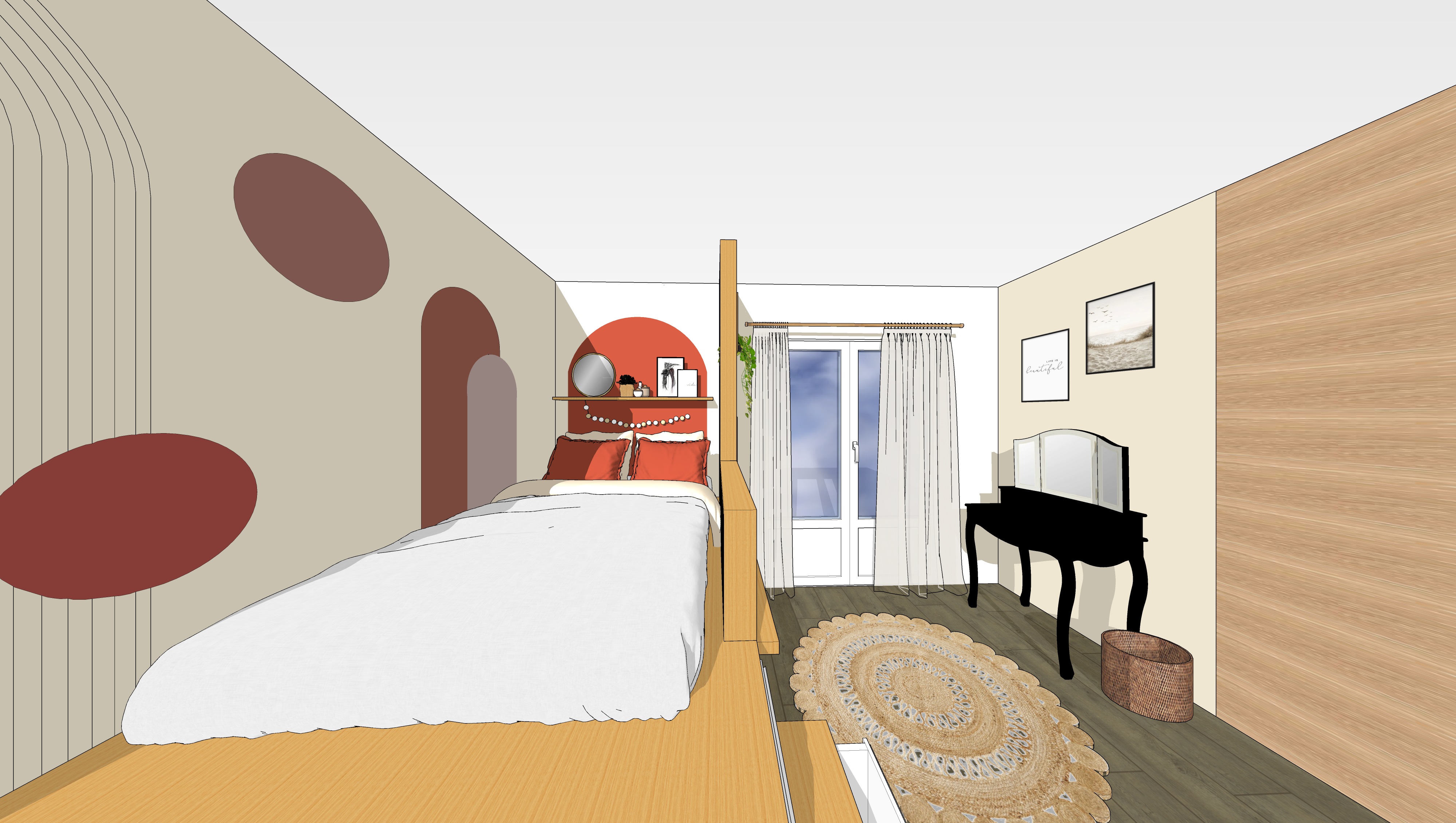 Chambre leeana vue 53