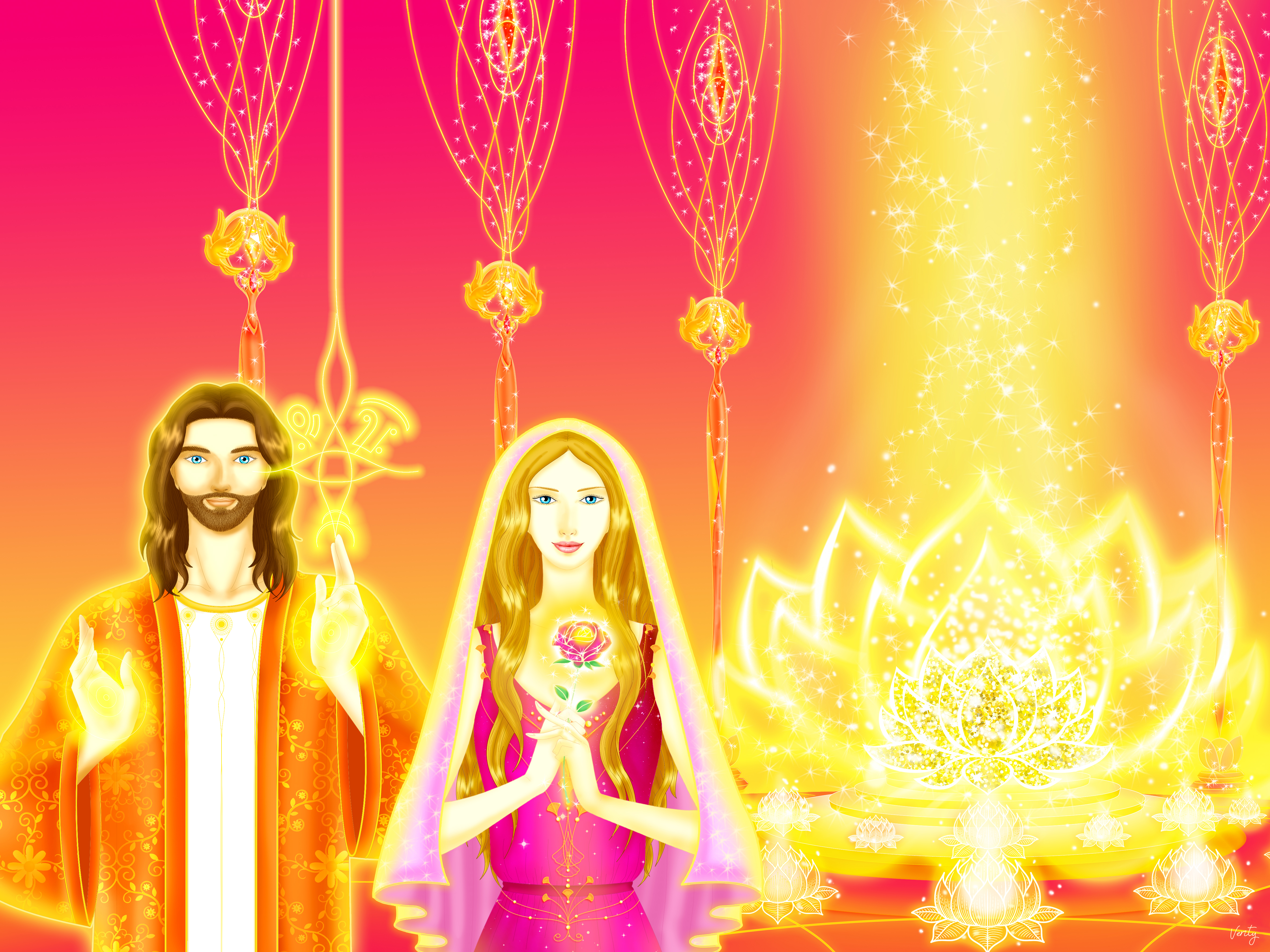 Seigneur sananda et lady nada