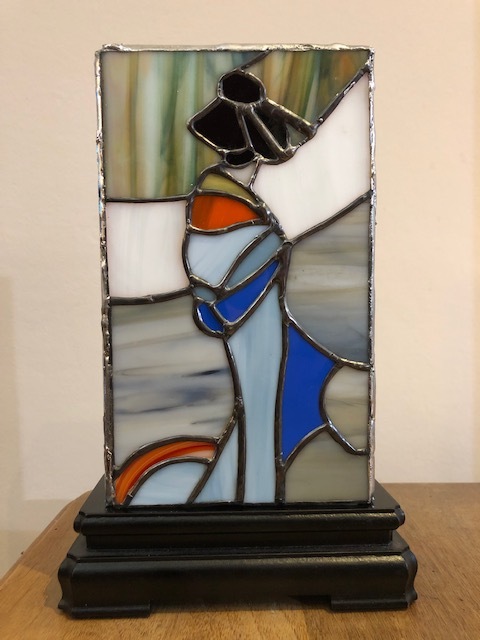 5 montage en lampe vitrail tiffany la dame de verre montelimar france