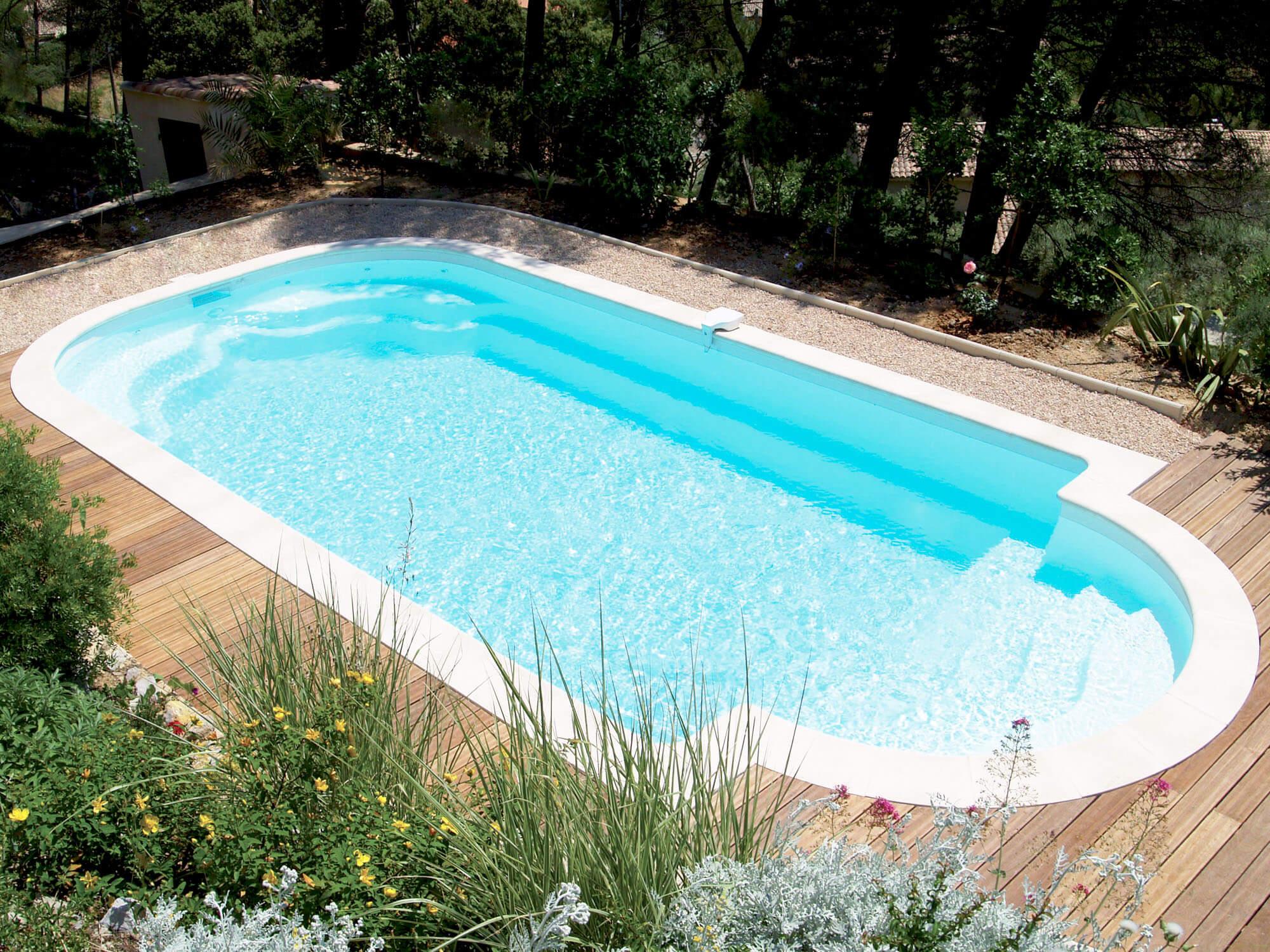 Bolero coque polyester piscines