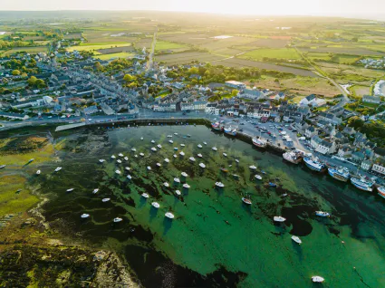 Barfleur par drone