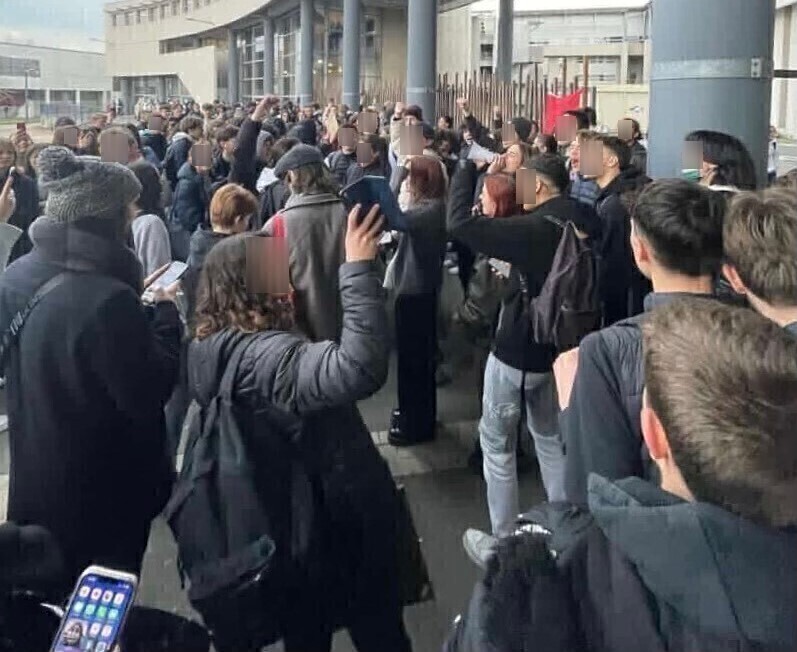 Blocus du lycée : Utopistes, debout !