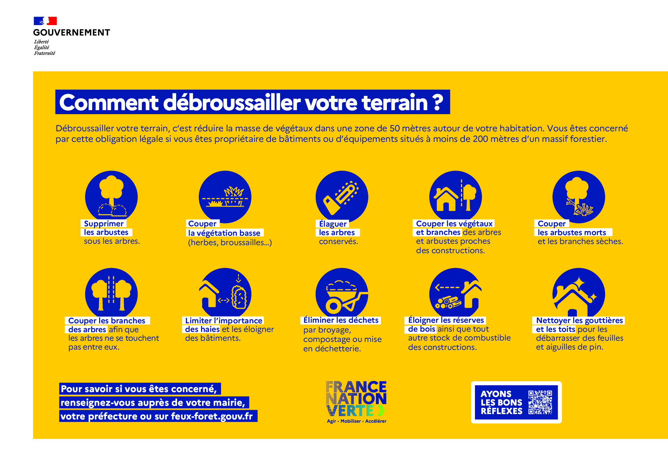 Comment debroussailler  