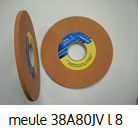 meule 38A80 épaisseur 8