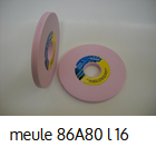 meule 86A80 épaisseur 16