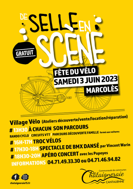 De selle en scène