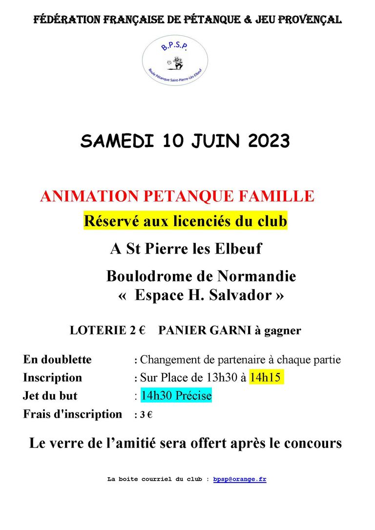 23 06 10 concours club
