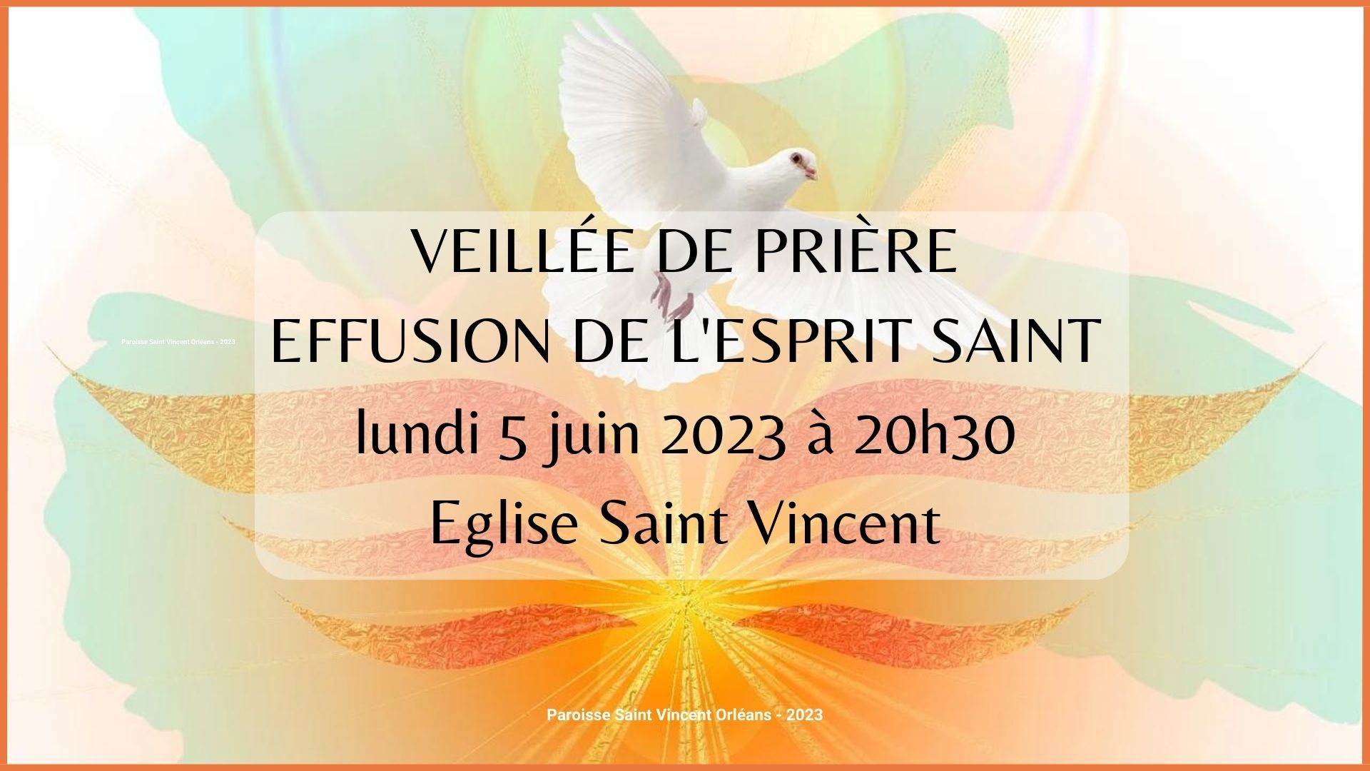 Effusion esprit saint 2023