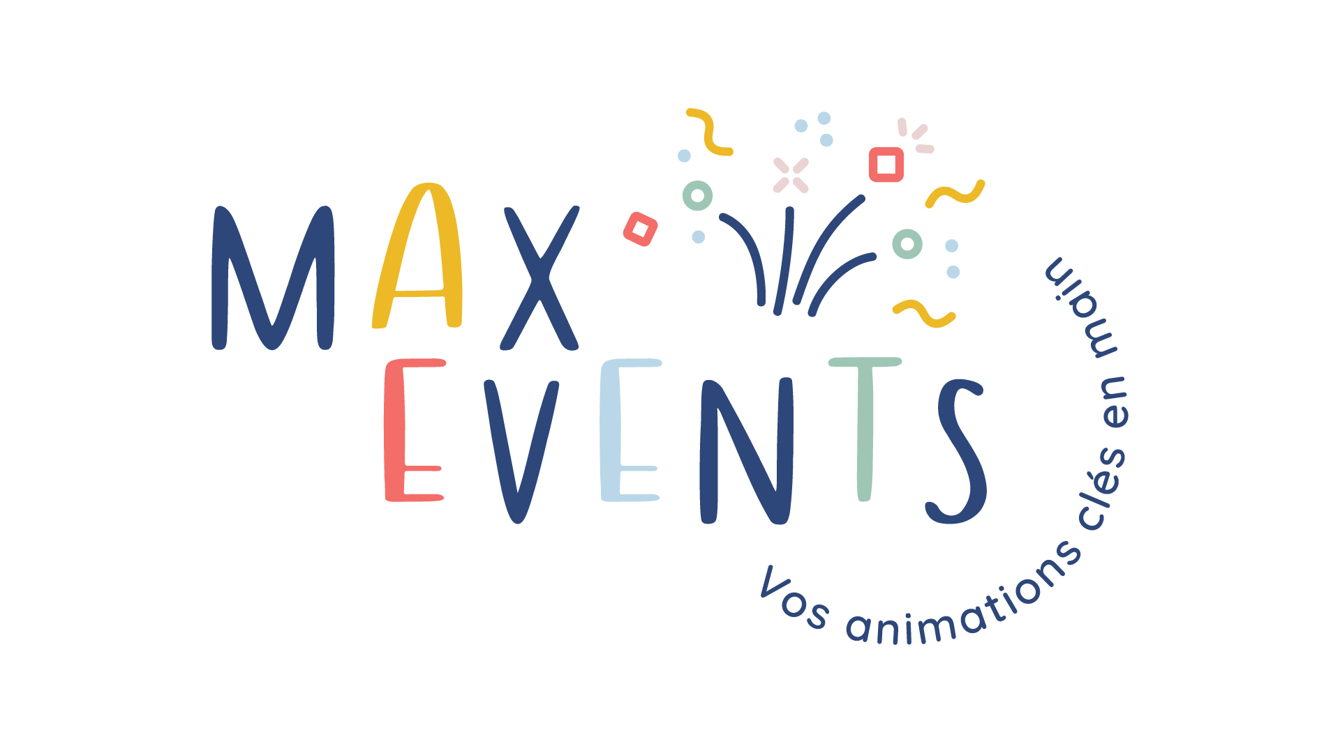 Logo alternatif MAXEVENTS couleurs