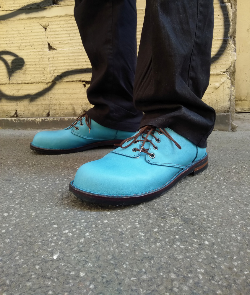 Anna bauer chaussures homme asymetrique lyon 
