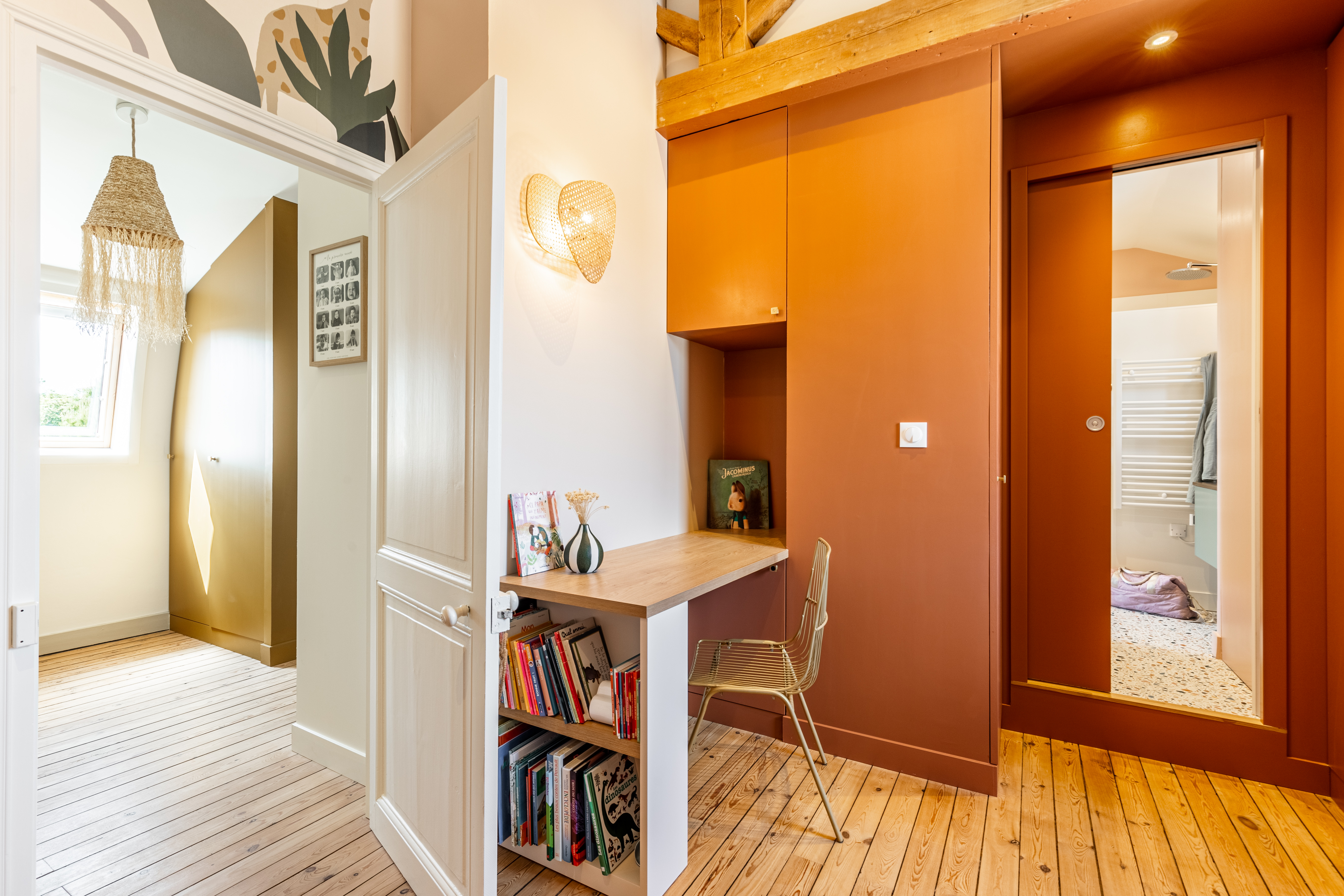 création d'une chambre d'enfant par l'agence Clémentine Roy architecte