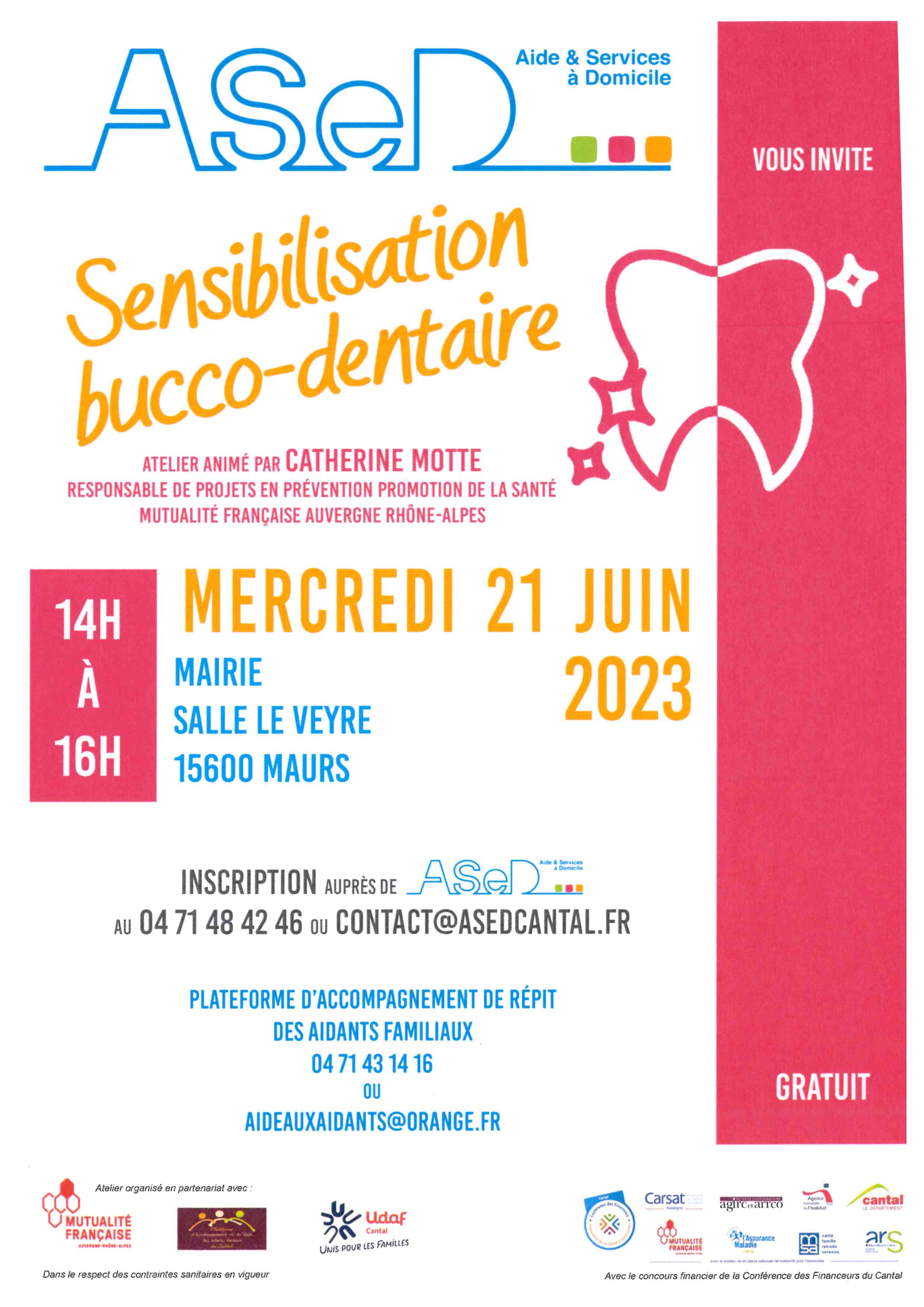 ASED Sensibilisation bucco-dentaire