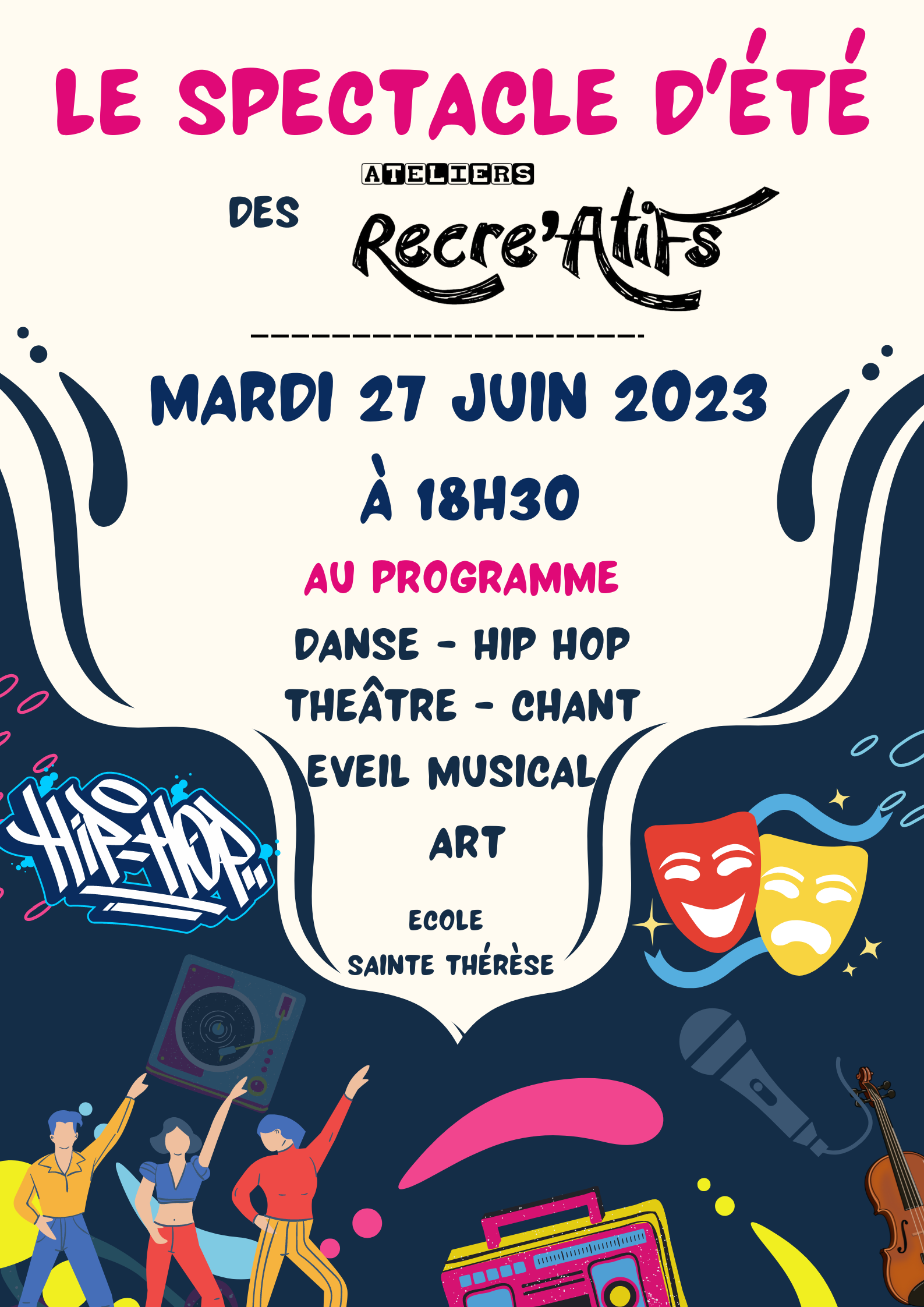 SPECTACLE DES ATELIERS RECRE'ATIFS