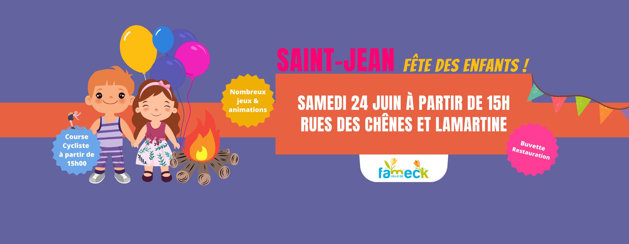 Saint-Jean fête des enfants !