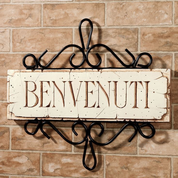 Plaque-benvenuti