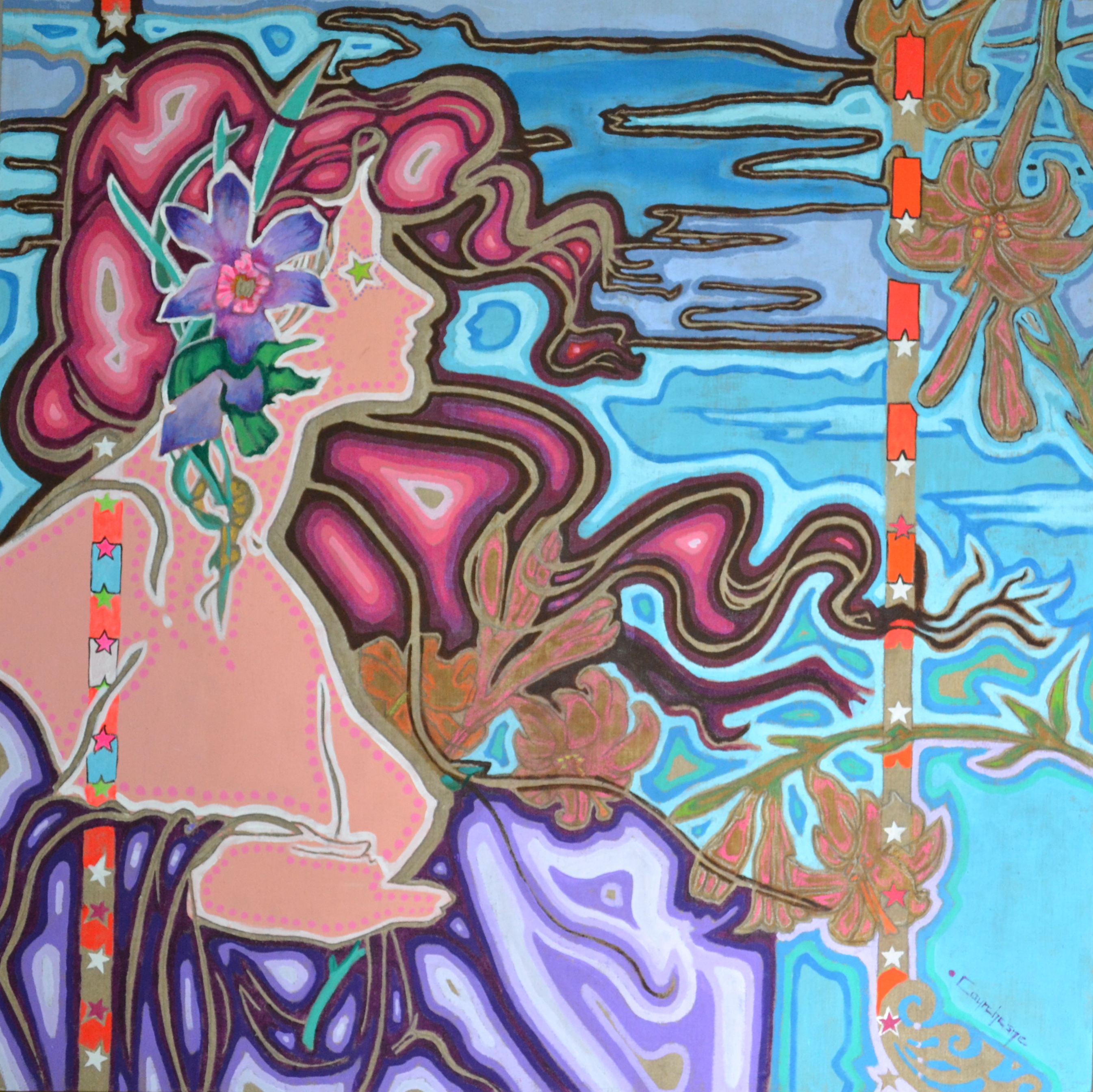 Femme-au-drap-violet