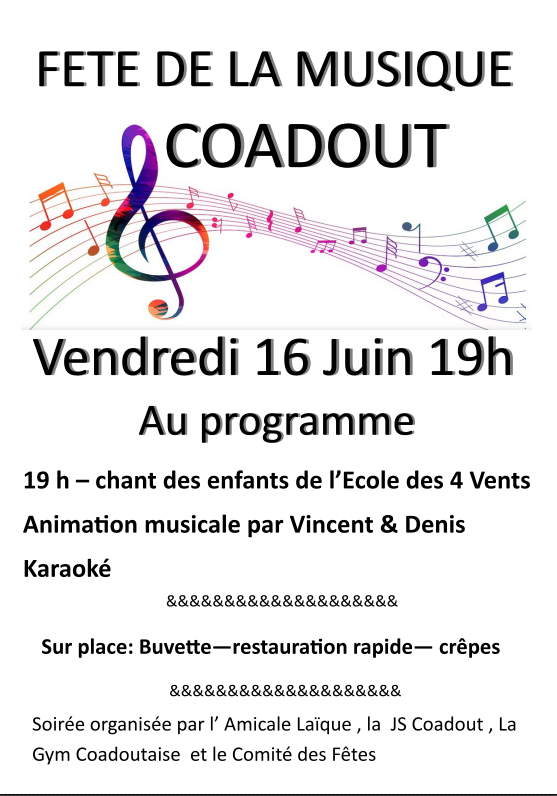 Photo affiche fete musique 2023