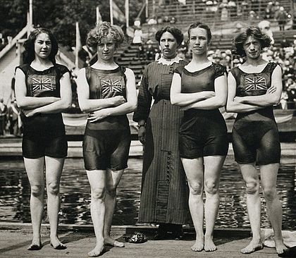 Belle Moore- Jennie Fletcher- Annie Speirs- Irene Steer 1912