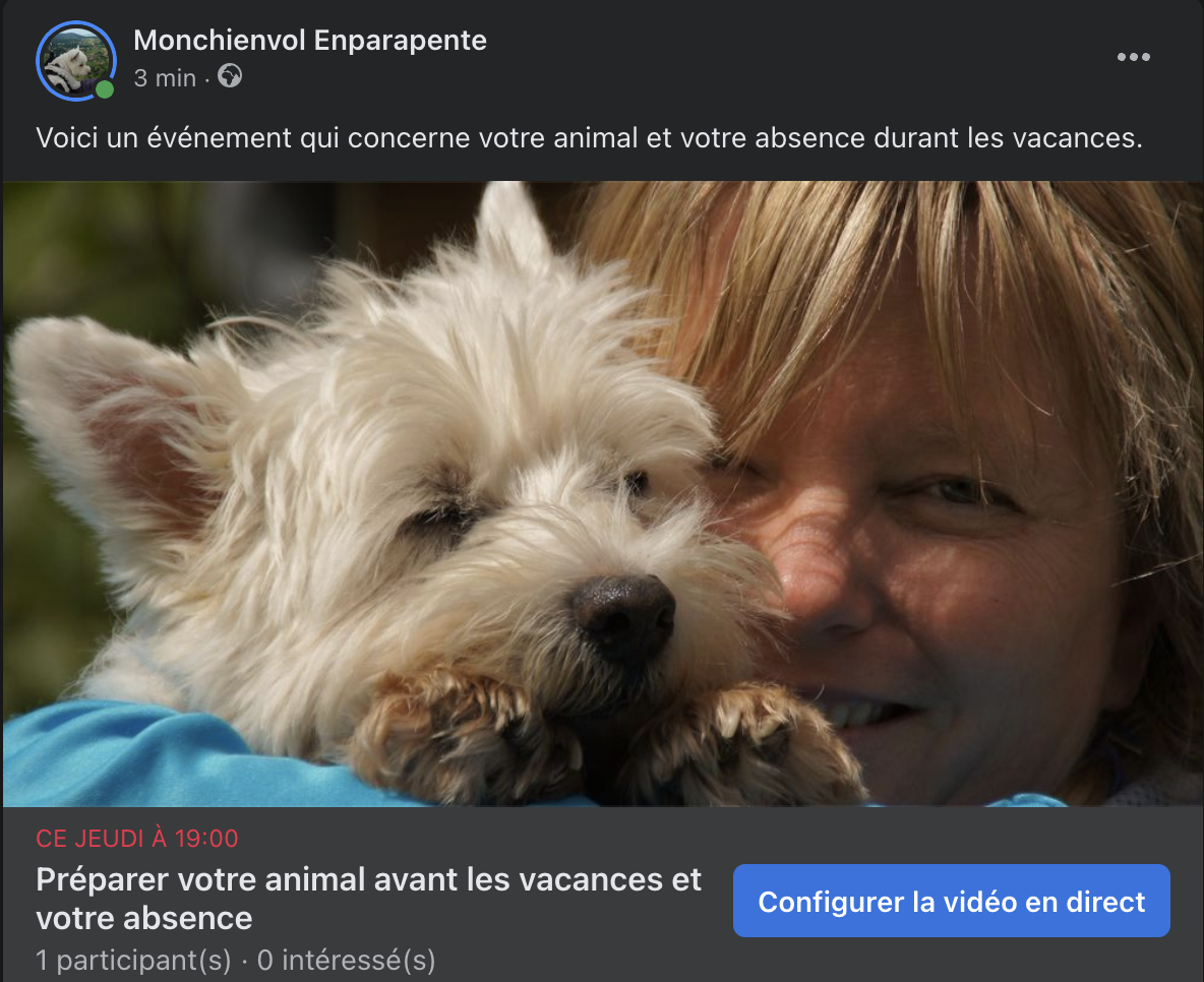 Préparer votre animale avant vos vacances où votre absence