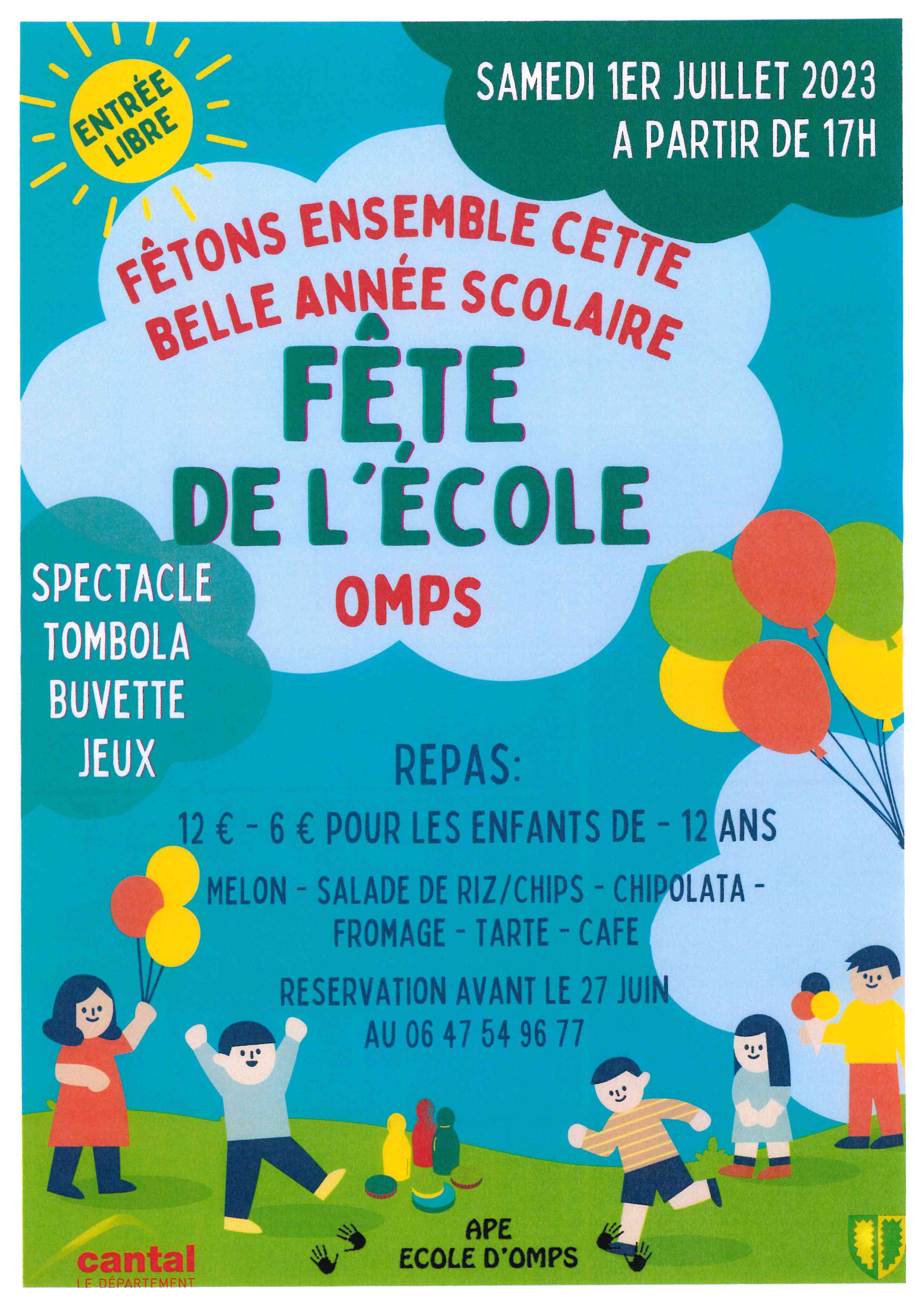 Fête de l'école d'OMPS