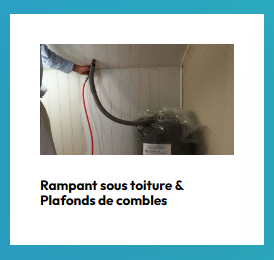 Rampantsss toiture plafonds susp