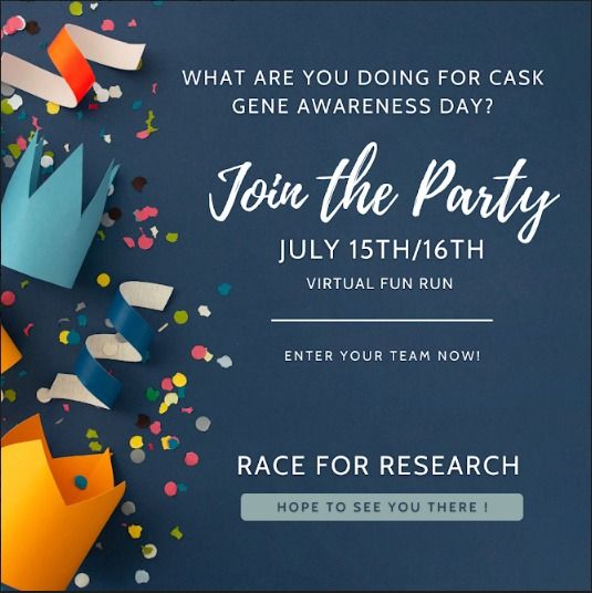 Journée officielle de sensibilisation pour les troubles liés au gène CASK