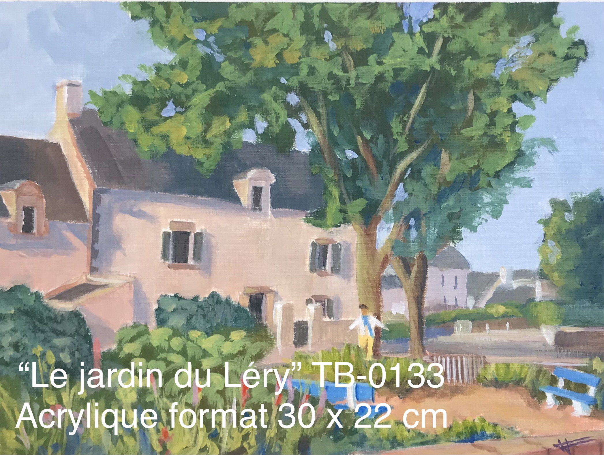 Ty by artiste peintre quiberon tb0133