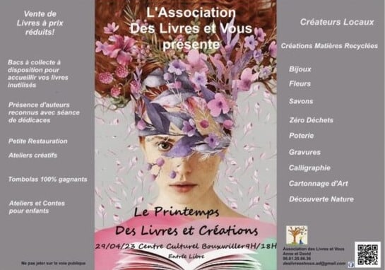 Les printemps des livres et des créateurs à Bouxwiller