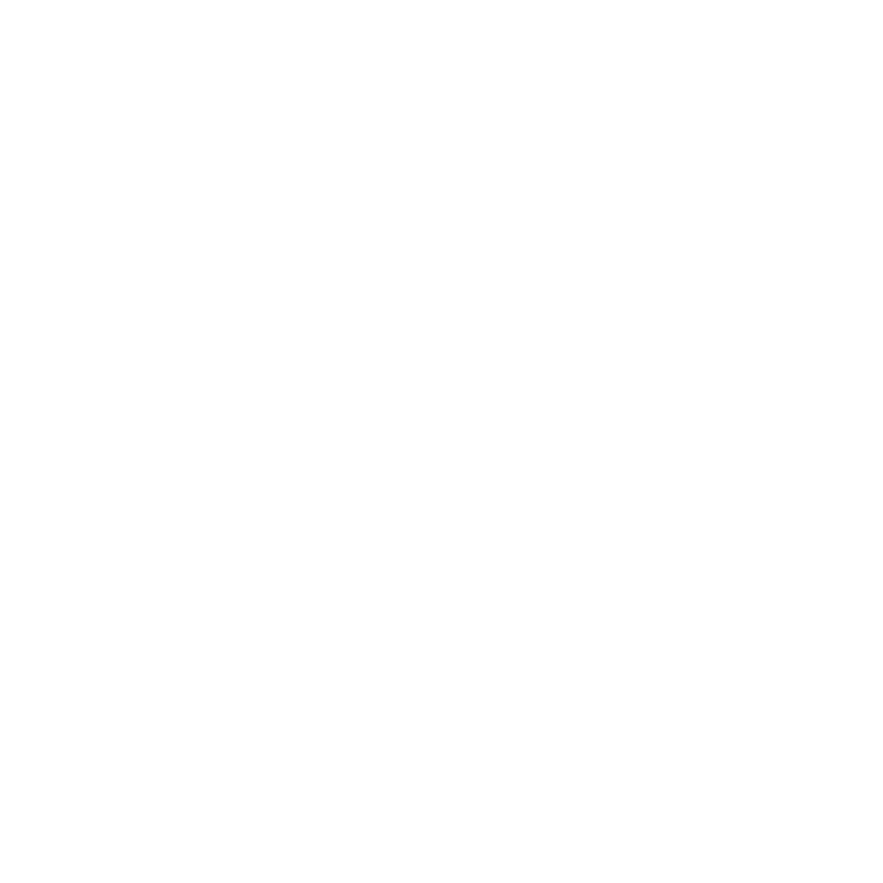 Logo croco Contour Blanc