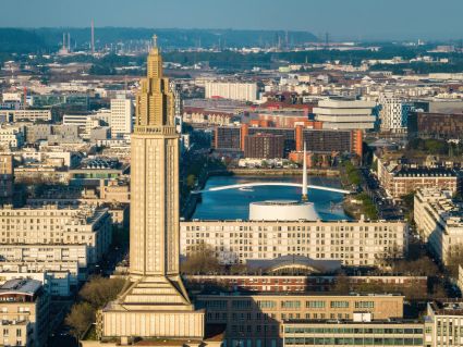 Photo drone le havre st joseph